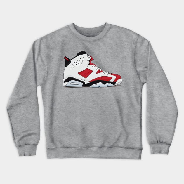 J6 Carmine Crewneck Sweatshirt by 4ONE7